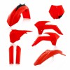 KIT PLÁSTICOS COMPLETO ACERBIS KTM SX 85 2014 - 2017 LARANJA FLUO